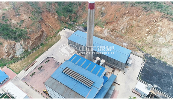 礦業(yè)4噸高效型WNS系列燃?xì)庹羝仩t項目